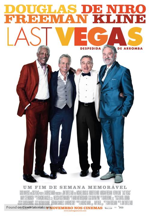 Last Vegas - Portuguese Movie Poster