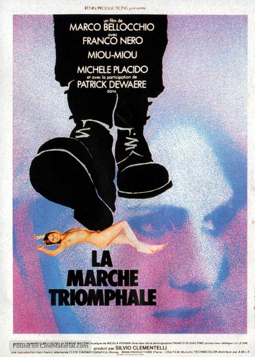 Marcia trionfale - French Movie Poster