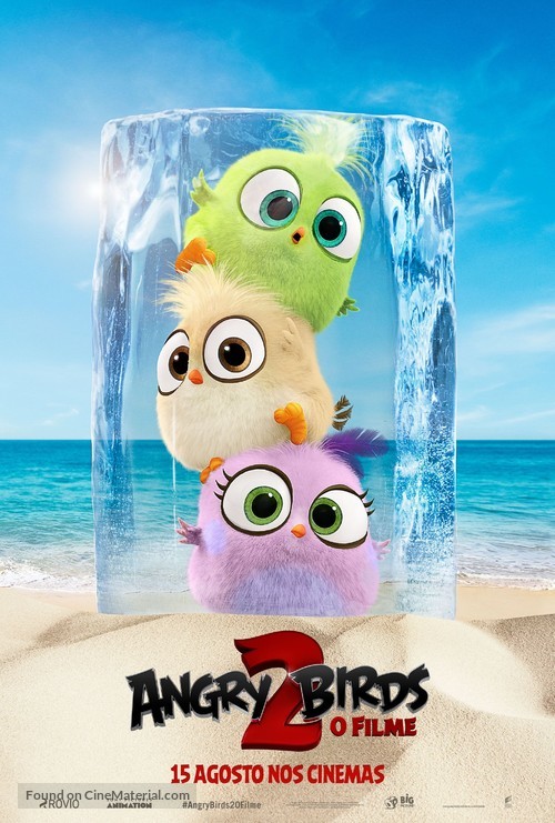 The Angry Birds Movie 2 - Portuguese Movie Poster