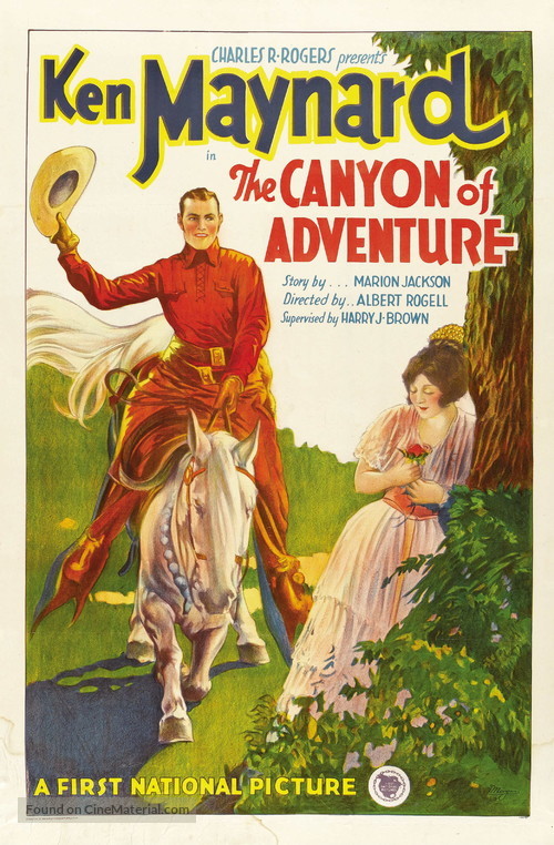 The Canyon of Adventure - Movie Poster