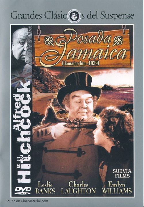 Jamaica Inn - Spanish DVD movie cover