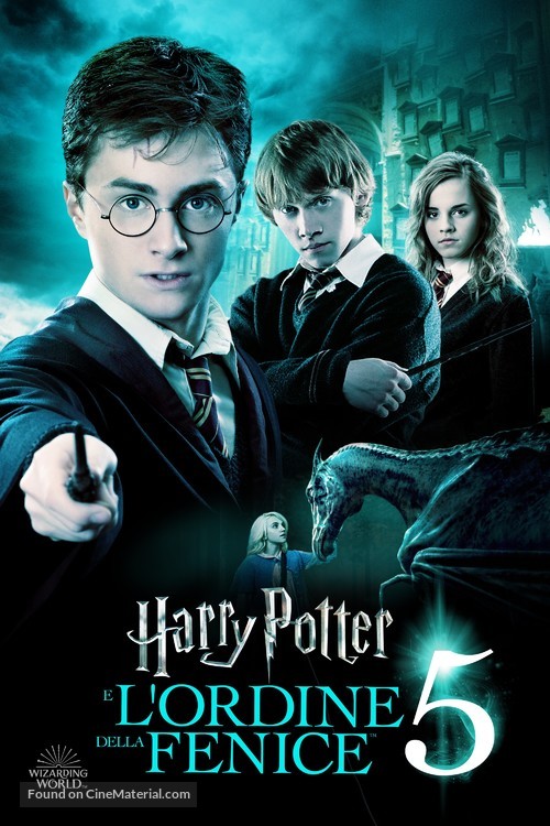 Harry Potter and the Order of the Phoenix - Italian Video on demand movie cover