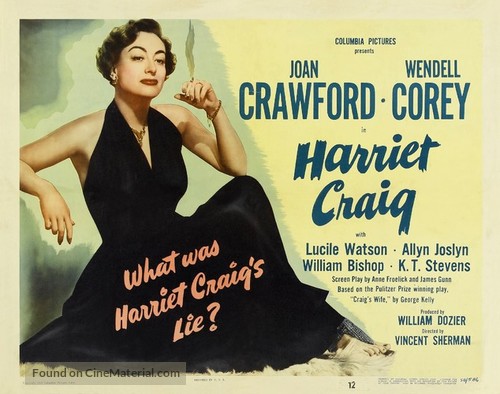 Harriet Craig - Movie Poster