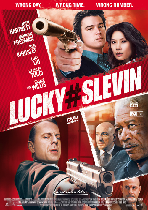 Lucky Number Slevin - DVD movie cover