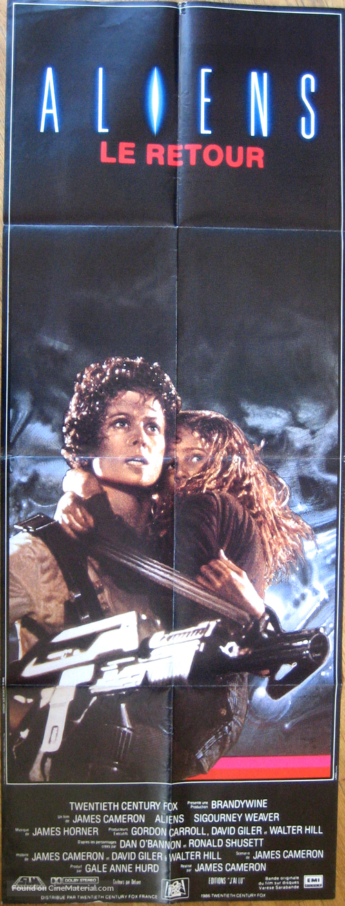 Aliens - French Movie Poster