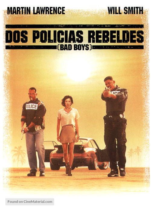 Bad Boys - Spanish DVD movie cover