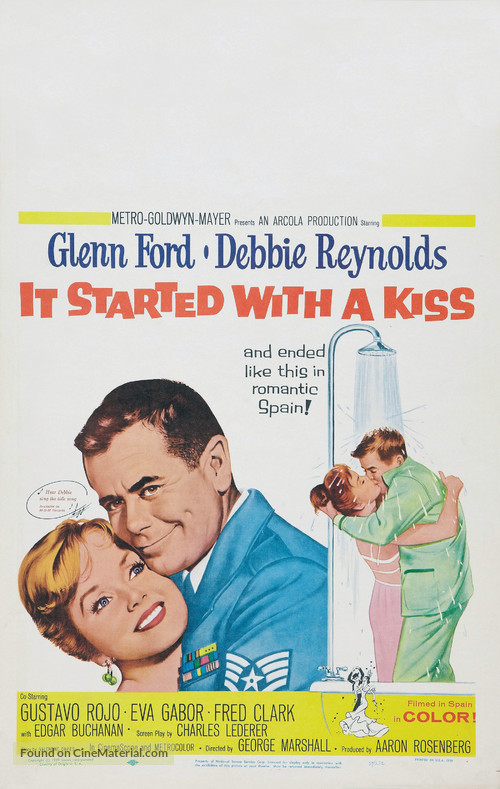 It Started with a Kiss - Movie Poster