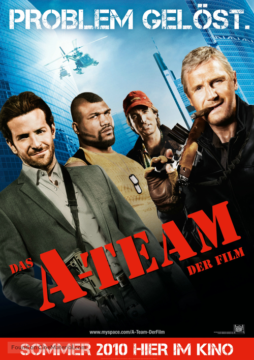 The A-Team - German Movie Poster