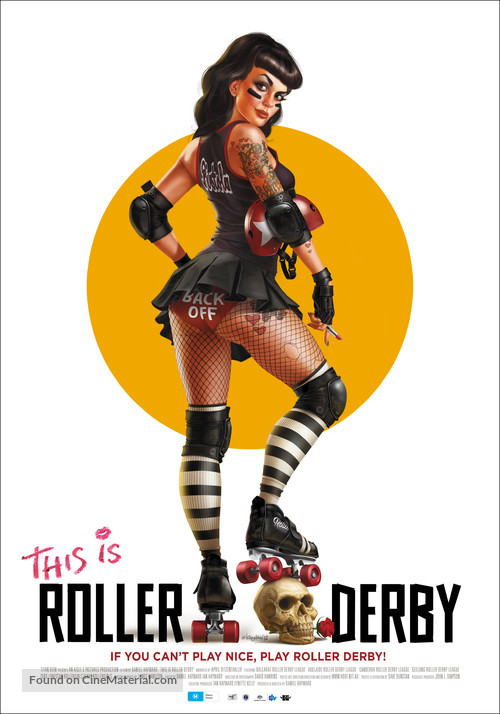 This Is Roller Derby - Australian Movie Poster