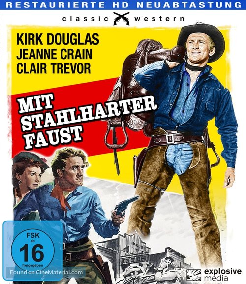 Man Without a Star - German Movie Cover