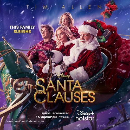 The Santa Clauses - Thai Movie Poster