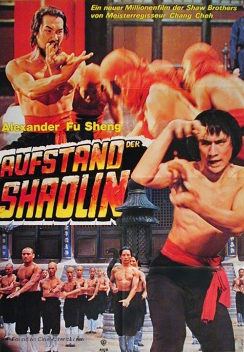 Ba guo lian jun - German Movie Poster