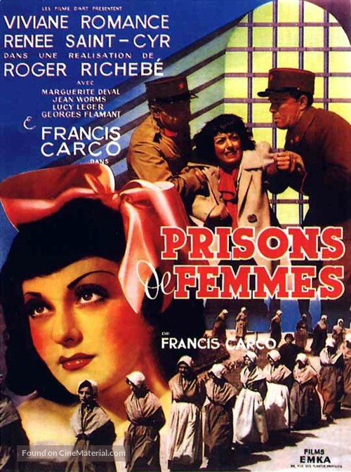 Prisons de femmes - Belgian Movie Poster