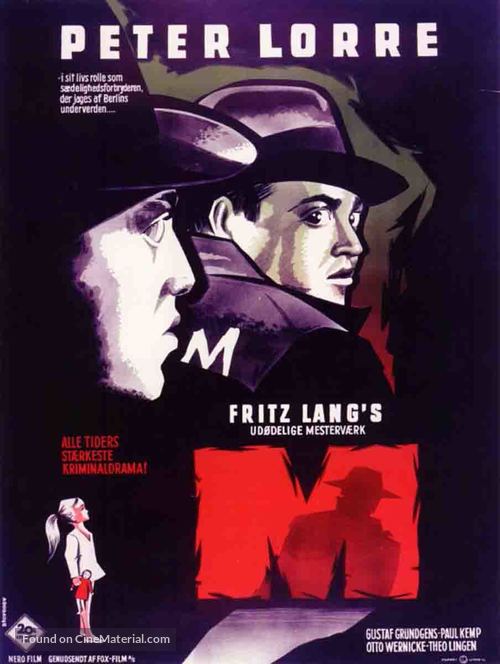 M - Belgian Movie Poster