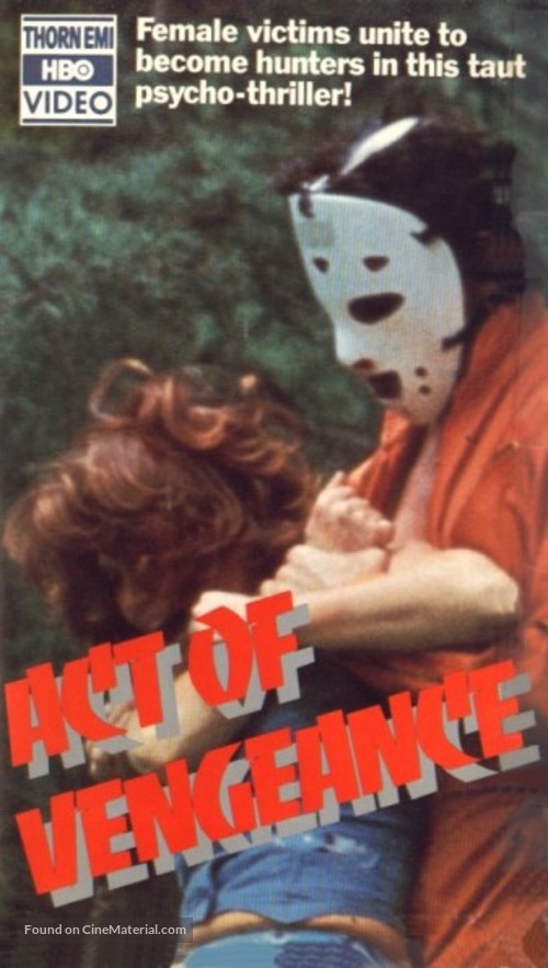 Act of Vengeance - VHS movie cover
