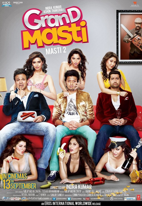 Grand Masti - Indian Movie Poster