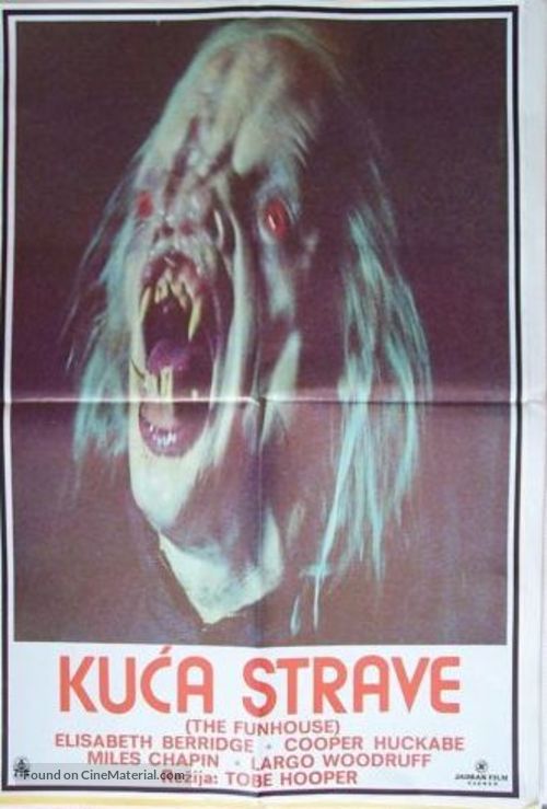 The Funhouse - Yugoslav Movie Poster