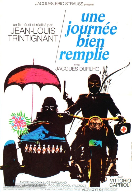 Une journ&eacute;e bien remplie ou Neuf meurtres insolites dans une m&ecirc;me journ&eacute;e par un seul homme dont ce n&#039;est pas le m&eacute;tier - French Movie Poster