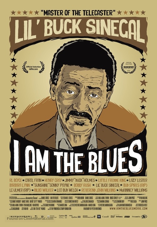 I Am the Blues - Canadian Movie Poster
