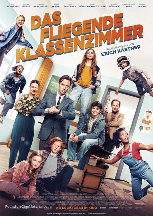 Das fliegende Klassenzimmer - German Movie Poster