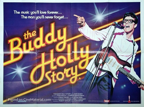 The Buddy Holly Story - British Movie Poster