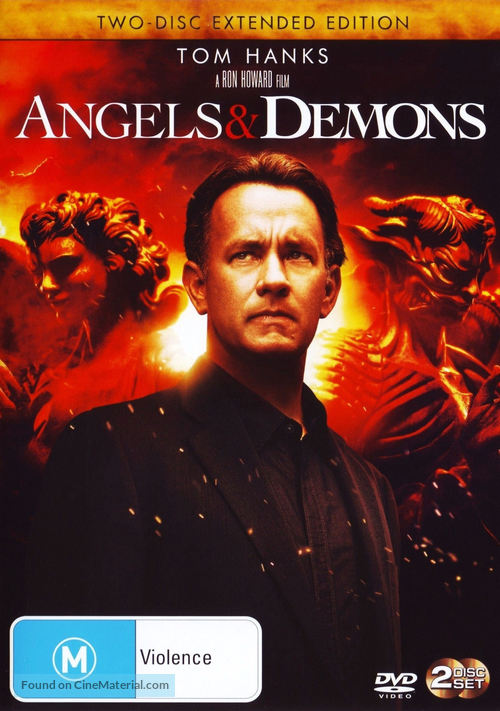 Angels &amp; Demons - Australian DVD movie cover