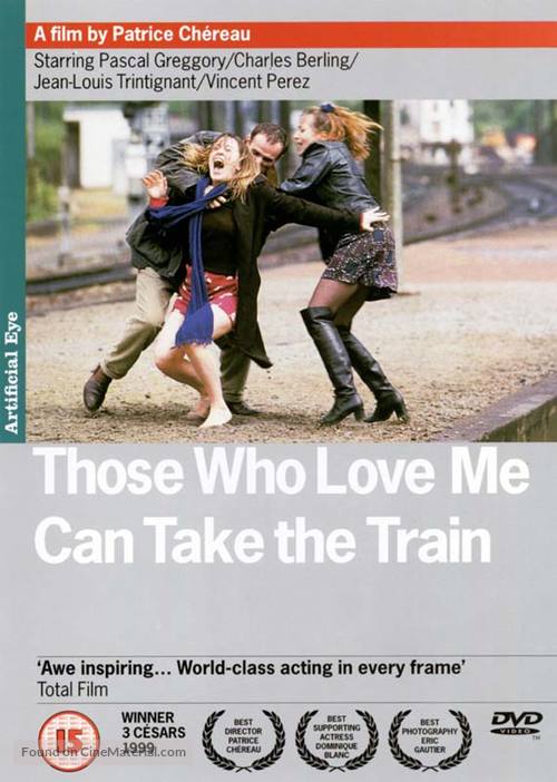 Ceux qui m&#039;aiment prendront le train - British Movie Cover