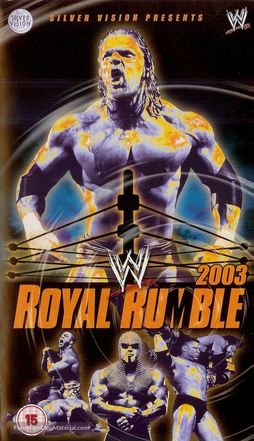 WWE Royal Rumble - British VHS movie cover