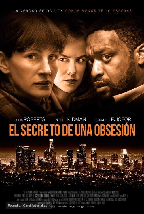 Secret in Their Eyes - Spanish Movie Poster