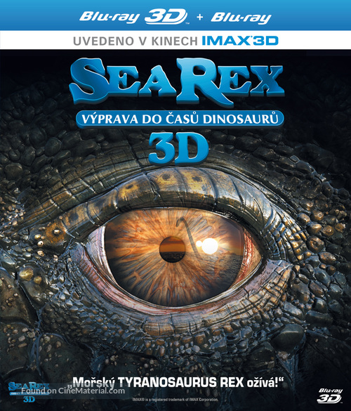 Sea Rex 3D: Journey to a Prehistoric World - Czech Blu-Ray movie cover