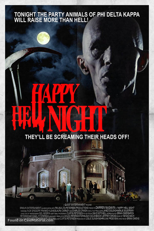 Happy Hell Night - Canadian Movie Poster