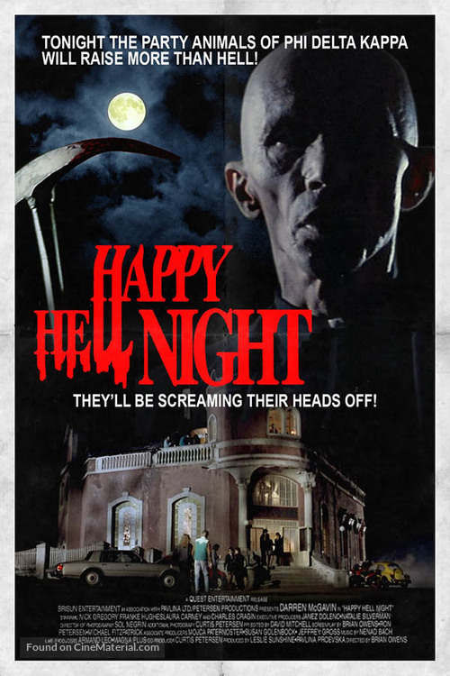 Happy Hell Night - Canadian Movie Poster