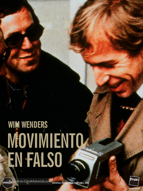 Falsche Bewegung - Spanish DVD movie cover