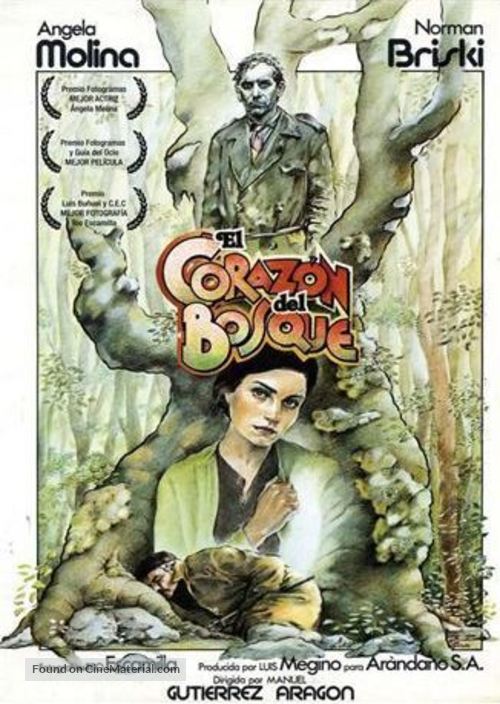 El coraz&oacute;n del bosque - Spanish Movie Poster