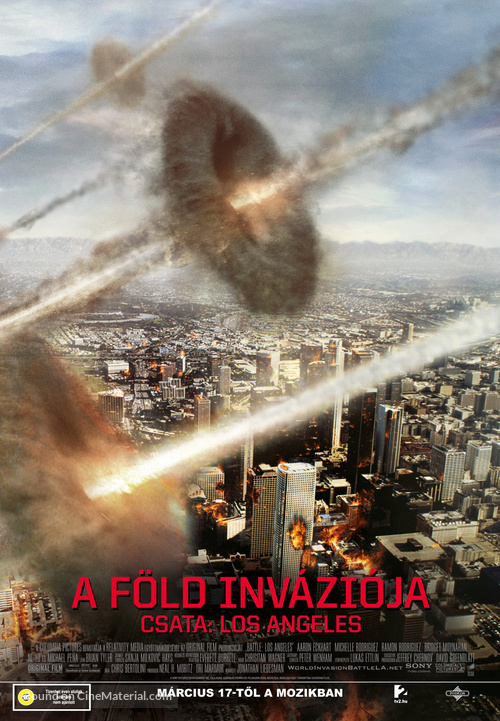 Battle: Los Angeles - Hungarian Movie Poster