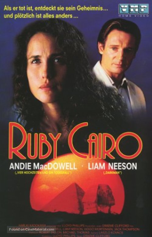 Ruby Cairo - German VHS movie cover