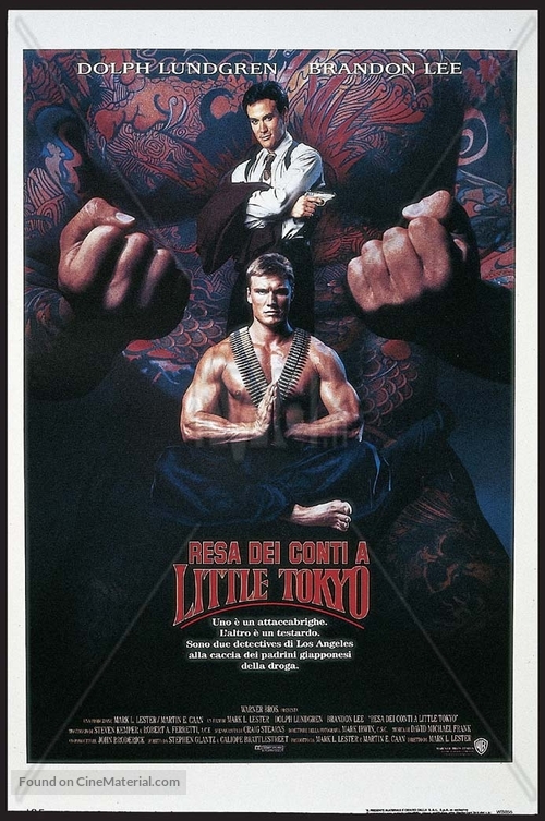 Showdown In Little Tokyo - Italian Movie Poster