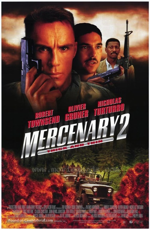 Mercenary II: Thick &amp; Thin - Movie Poster