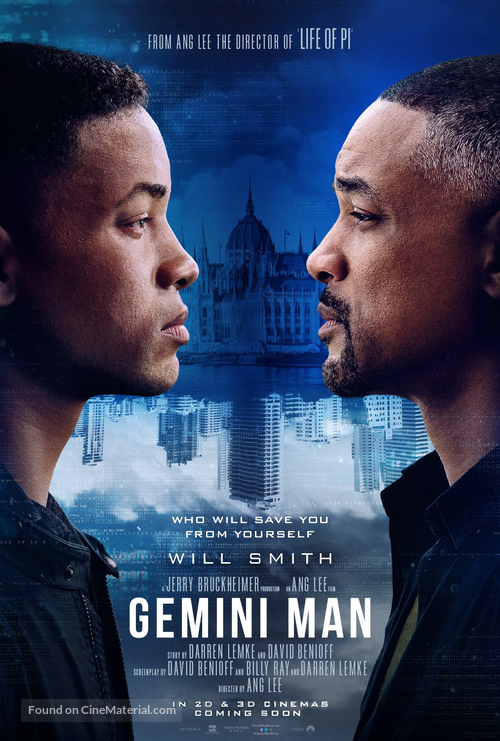 Gemini Man - British Movie Poster