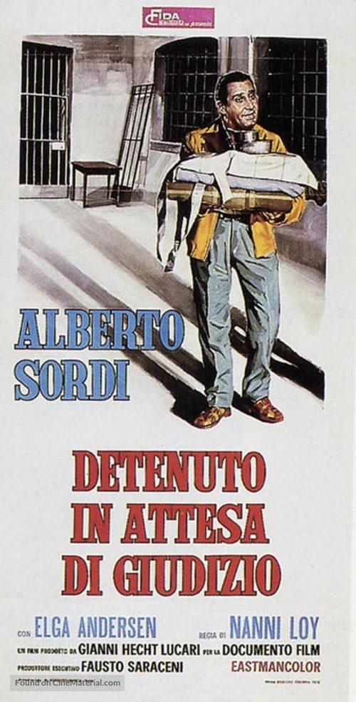 Detenuto in attesa di giudizio - Italian Movie Poster