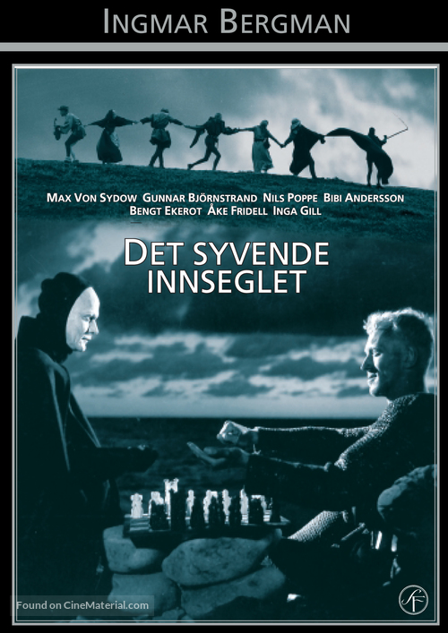 Det sjunde inseglet - Norwegian DVD movie cover