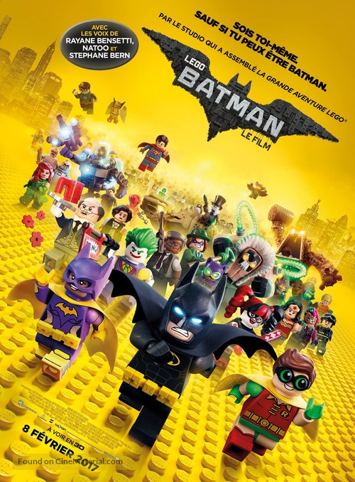The Lego Batman Movie - French Movie Poster