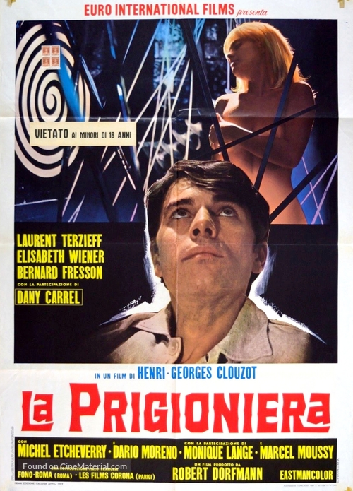 Prisonni&eacute;re, La - Italian Movie Poster