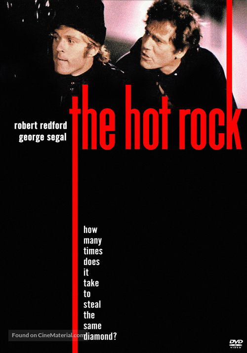 The Hot Rock - DVD movie cover