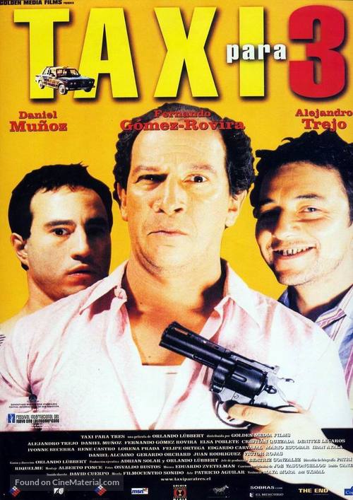 Taxi para tres - Chilean poster