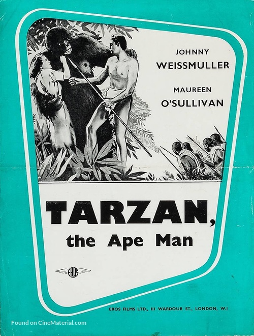 Tarzan the Ape Man - British poster