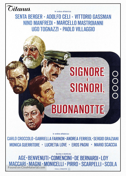 Signore e signori, buonanotte - Italian Movie Poster