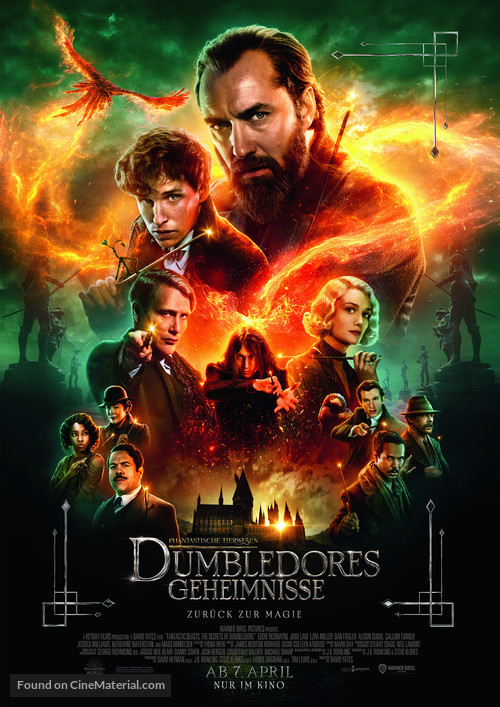 Fantastic Beasts: The Secrets of Dumbledore - German Movie Poster