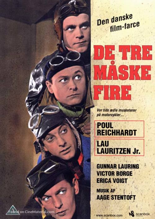 Tre m&aring;ske fire, De - Danish Movie Cover