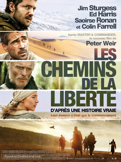 The Way Back - French Movie Poster